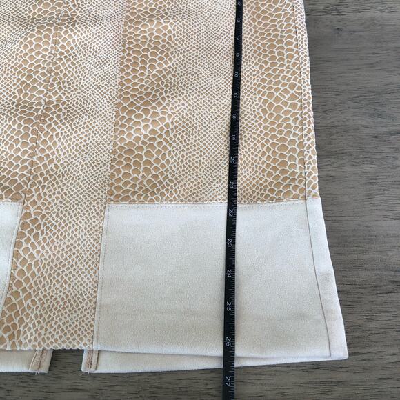 Marc New York Faux Suede and Leather Patchwork Pencil Skirt - XS - Picture 5 of 5